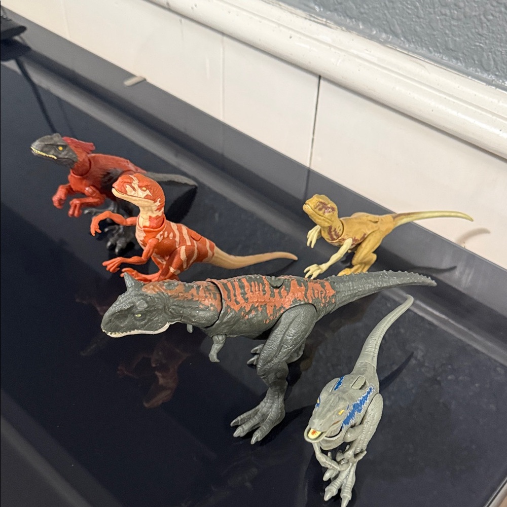 Reptile Dinosaur Toy Set - Multicolor